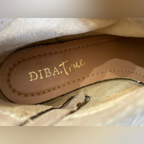 Diba True Look Down Genuine Leather Snake Print Slip On Block Heel Boots Sz 7.5 - Picture 12 of 13